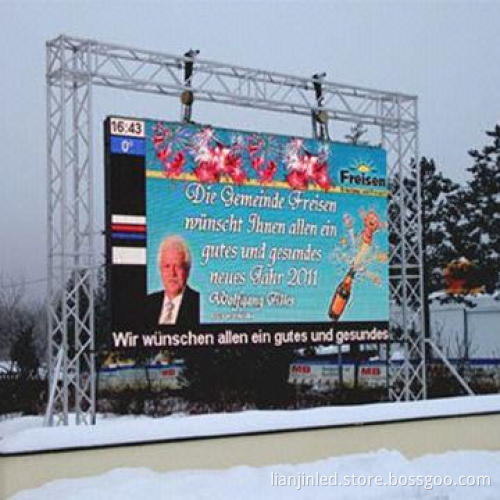 LED Video Wall Screen for Rental Business, with 16 x 16 Pixels Resolution